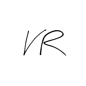 V R stylish signature style. Best Handwritten Sign (Arty Signature) for my name. Handwritten Signature Collection Ideas for my name V R. V R signature style 8 images and pictures png