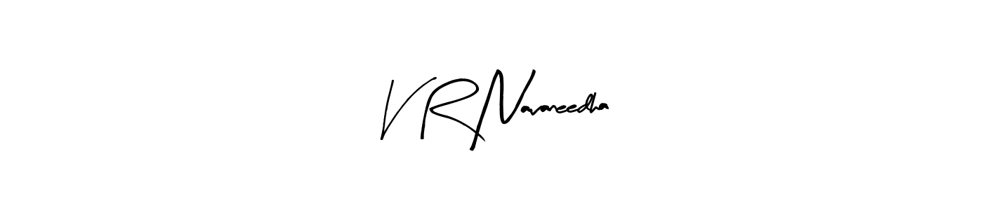 Design your own signature with our free online signature maker. With this signature software, you can create a handwritten (Arty Signature) signature for name V R Navaneedha. V R Navaneedha signature style 8 images and pictures png
