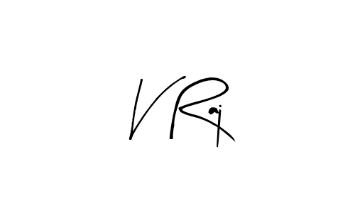 How to make V Raj signature? Arty Signature is a professional autograph style. Create handwritten signature for V Raj name. V Raj signature style 8 images and pictures png