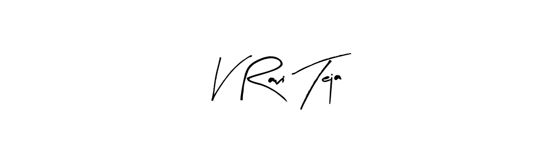 This is the best signature style for the V Ravi Teja name. Also you like these signature font (Arty Signature). Mix name signature. V Ravi Teja signature style 8 images and pictures png