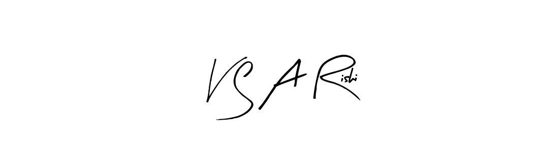 You should practise on your own different ways (Arty Signature) to write your name (V S A Rishi) in signature. don't let someone else do it for you. V S A Rishi signature style 8 images and pictures png