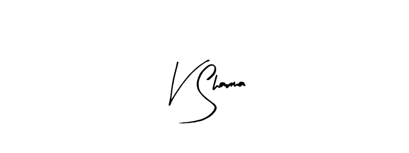 if you are searching for the best signature style for your name V Sharma. so please give up your signature search. here we have designed multiple signature styles  using Arty Signature. V Sharma signature style 8 images and pictures png