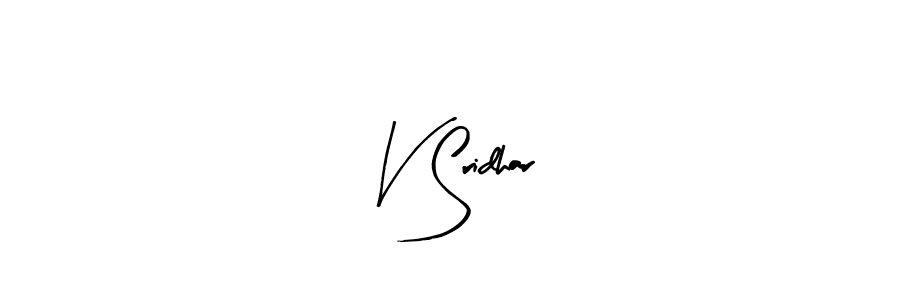 You can use this online signature creator to create a handwritten signature for the name V Sridhar. This is the best online autograph maker. V Sridhar signature style 8 images and pictures png