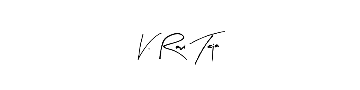 V. Ravi Teja stylish signature style. Best Handwritten Sign (Arty Signature) for my name. Handwritten Signature Collection Ideas for my name V. Ravi Teja. V. Ravi Teja signature style 8 images and pictures png