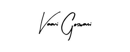 Express your personality with a custom Vaani Goswami signature crafted with Arty Signature typography. Free transparent PNG download available. Vaani Goswami signature style 8 images and pictures png