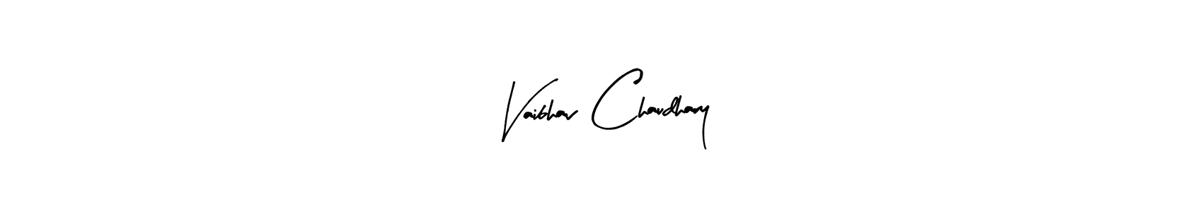 Make a short Vaibhav Chaudhary signature style. Manage your documents anywhere anytime using Arty Signature. Create and add eSignatures, submit forms, share and send files easily. Vaibhav Chaudhary signature style 8 images and pictures png