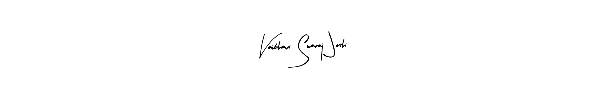 How to make Vaibhavi Swaraj Joshi signature? Arty Signature is a professional autograph style. Create handwritten signature for Vaibhavi Swaraj Joshi name. Vaibhavi Swaraj Joshi signature style 8 images and pictures png