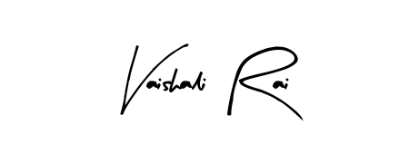 Style your name Vaishali Rai with confidence using Arty Signature signature design. Simple, elegant, and ready for immediate document use. Vaishali Rai signature style 8 images and pictures png