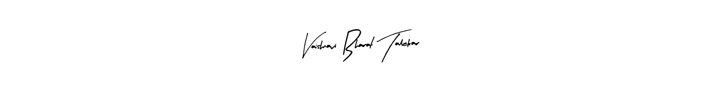 The best way (Arty Signature) to make a short signature is to pick only two or three words in your name. The name Vaishnavi Bharat Talekar include a total of six letters. For converting this name. Vaishnavi Bharat Talekar signature style 8 images and pictures png