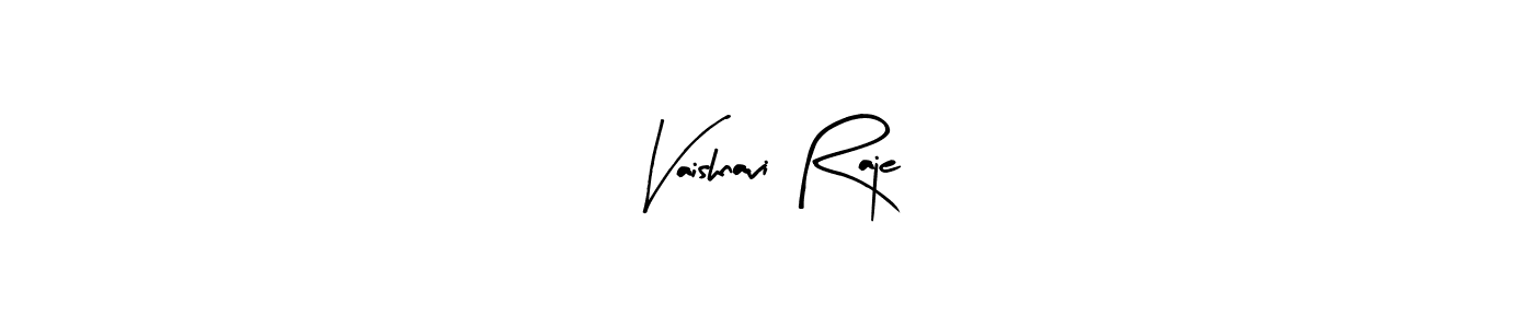 Create a beautiful signature design for name Vaishnavi Raje. With this signature (Arty Signature) fonts, you can make a handwritten signature for free. Vaishnavi Raje signature style 8 images and pictures png
