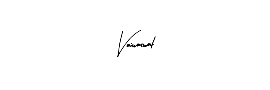 Design your own signature with our free online signature maker. With this signature software, you can create a handwritten (Arty Signature) signature for name Vaiwaswat. Vaiwaswat signature style 8 images and pictures png