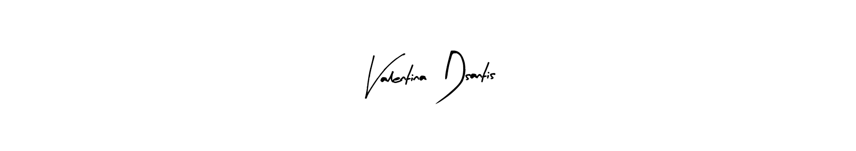 Make a beautiful signature design for name Valentina Dsantis. With this signature (Arty Signature) style, you can create a handwritten signature for free. Valentina Dsantis signature style 8 images and pictures png