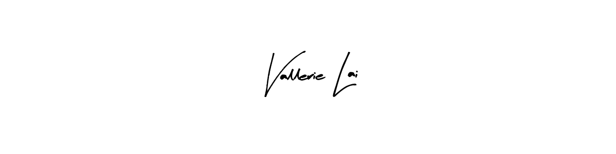 Vallerie Lai stylish signature style. Best Handwritten Sign (Arty Signature) for my name. Handwritten Signature Collection Ideas for my name Vallerie Lai. Vallerie Lai signature style 8 images and pictures png