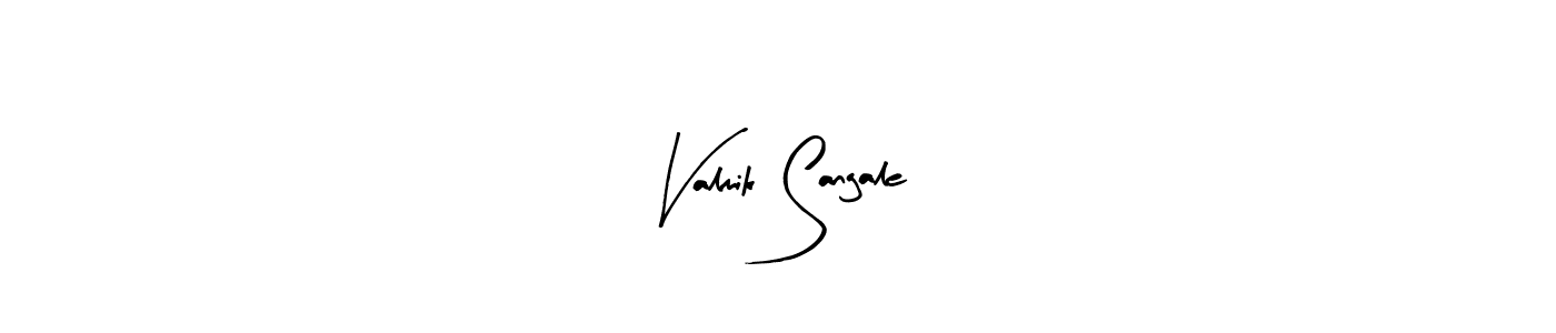 It looks lik you need a new signature style for name Valmik Sangale. Design unique handwritten (Arty Signature) signature with our free signature maker in just a few clicks. Valmik Sangale signature style 8 images and pictures png