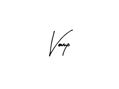 Arty Signature is a professional signature style that is perfect for those who want to add a touch of class to their signature. It is also a great choice for those who want to make their signature more unique. Get Vamp name to fancy signature for free. Vamp signature style 8 images and pictures png