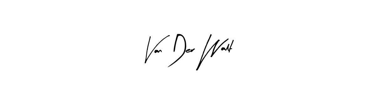 Van Der Walt stylish signature style. Best Handwritten Sign (Arty Signature) for my name. Handwritten Signature Collection Ideas for my name Van Der Walt. Van Der Walt signature style 8 images and pictures png