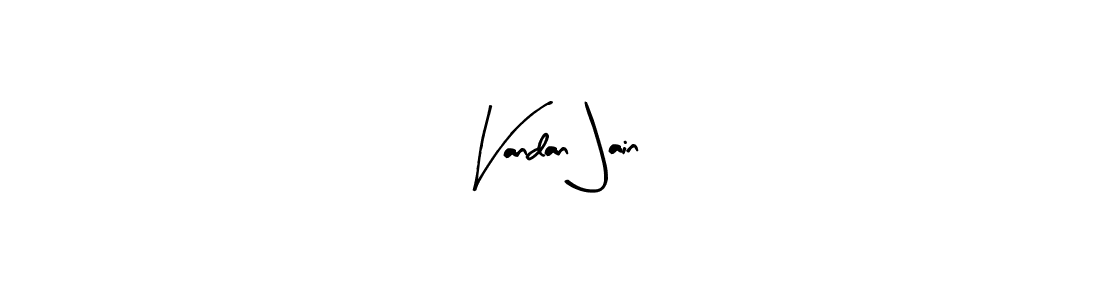 if you are searching for the best signature style for your name Vandan Jain. so please give up your signature search. here we have designed multiple signature styles  using Arty Signature. Vandan Jain signature style 8 images and pictures png