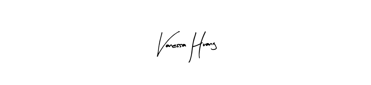 Create a beautiful signature design for name Vanessa Huang. With this signature (Arty Signature) fonts, you can make a handwritten signature for free. Vanessa Huang signature style 8 images and pictures png