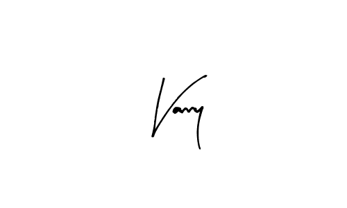 Design your own signature with our free online signature maker. With this signature software, you can create a handwritten (Arty Signature) signature for name Vanny. Vanny signature style 8 images and pictures png