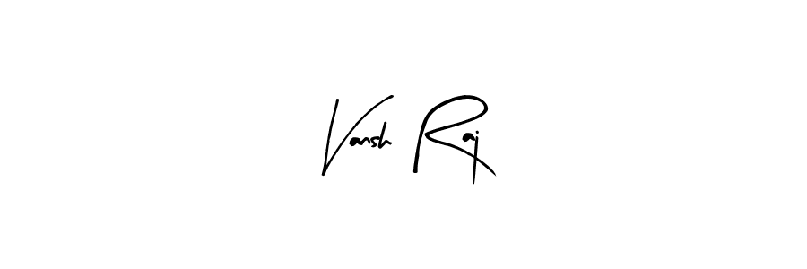 Arty Signature is a professional signature style that is perfect for those who want to add a touch of class to their signature. It is also a great choice for those who want to make their signature more unique. Get Vansh Raj name to fancy signature for free. Vansh Raj signature style 8 images and pictures png