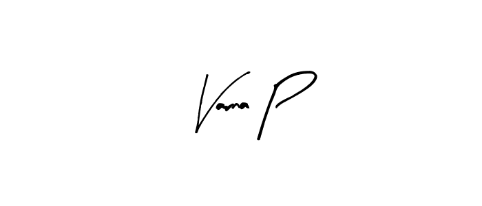 How to Draw Varna P signature style? Arty Signature is a latest design signature styles for name Varna P. Varna P signature style 8 images and pictures png
