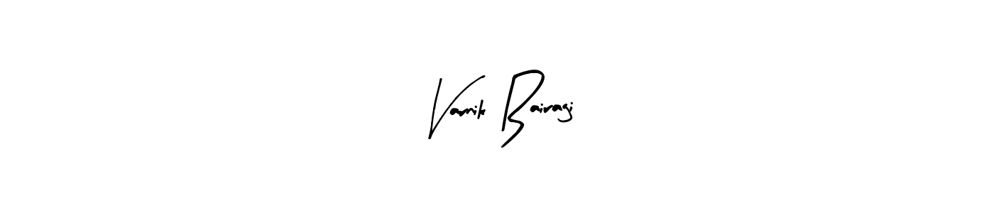 It looks lik you need a new signature style for name Varnik Bairagi. Design unique handwritten (Arty Signature) signature with our free signature maker in just a few clicks. Varnik Bairagi signature style 8 images and pictures png