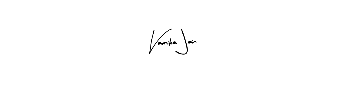 You can use this online signature creator to create a handwritten signature for the name Varnika Jain. This is the best online autograph maker. Varnika Jain signature style 8 images and pictures png