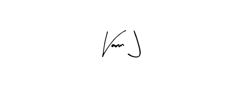 Once you've used our free online signature maker to create your best signature Arty Signature style, it's time to enjoy all of the benefits that Varun  J name signing documents. Varun  J signature style 8 images and pictures png