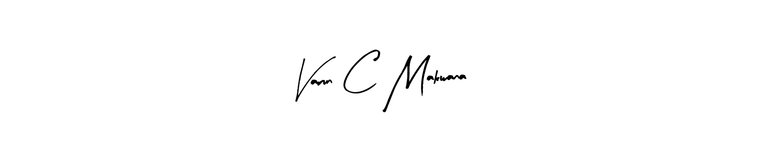 It looks lik you need a new signature style for name Varun C Makwana. Design unique handwritten (Arty Signature) signature with our free signature maker in just a few clicks. Varun C Makwana signature style 8 images and pictures png