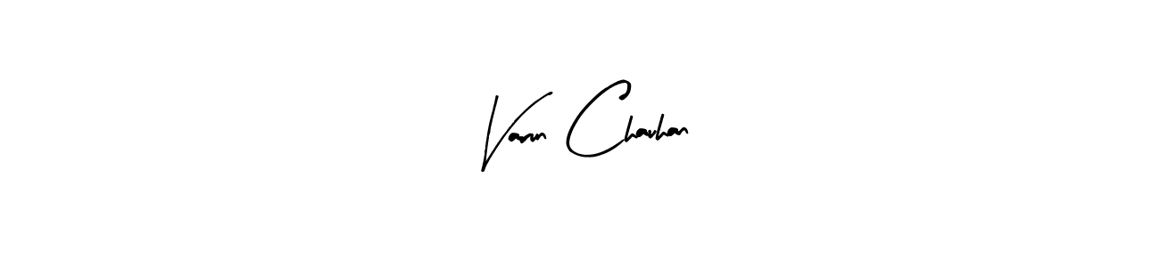 You should practise on your own different ways (Arty Signature) to write your name (Varun Chauhan) in signature. don't let someone else do it for you. Varun Chauhan signature style 8 images and pictures png