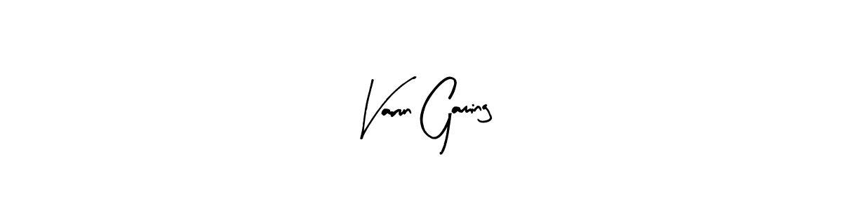 It looks lik you need a new signature style for name Varun Gaming. Design unique handwritten (Arty Signature) signature with our free signature maker in just a few clicks. Varun Gaming signature style 8 images and pictures png
