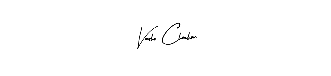 Also You can easily find your signature by using the search form. We will create Vashu Chauhan name handwritten signature images for you free of cost using Arty Signature sign style. Vashu Chauhan signature style 8 images and pictures png