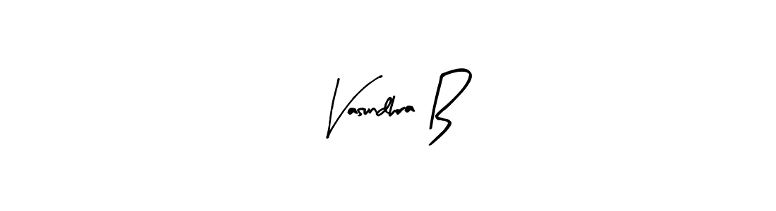 How to Draw Vasundhra B signature style? Arty Signature is a latest design signature styles for name Vasundhra B. Vasundhra B signature style 8 images and pictures png