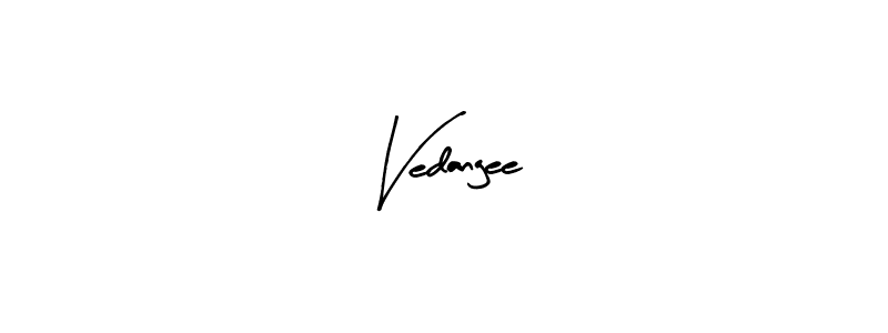 How to make Vedangee signature? Arty Signature is a professional autograph style. Create handwritten signature for Vedangee name. Vedangee signature style 8 images and pictures png