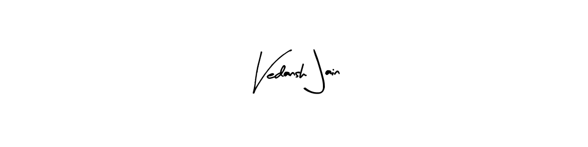 Best and Professional Signature Style for Vedansh Jain. Arty Signature Best Signature Style Collection. Vedansh Jain signature style 8 images and pictures png