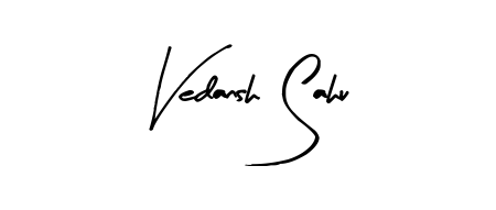 If you are searching for the best signature style for your name Vedansh Sahu, here we have designed multiple signature styles using Arty Signature. Vedansh Sahu signature style 8 images and pictures png