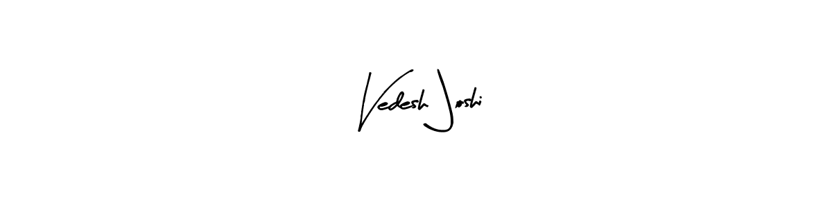 How to Draw Vedesh Joshi signature style? Arty Signature is a latest design signature styles for name Vedesh Joshi. Vedesh Joshi signature style 8 images and pictures png