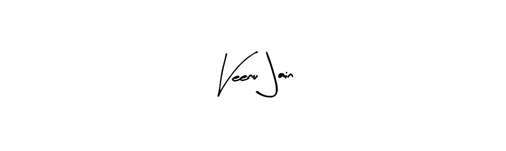 You should practise on your own different ways (Arty Signature) to write your name (Veenu Jain) in signature. don't let someone else do it for you. Veenu Jain signature style 8 images and pictures png