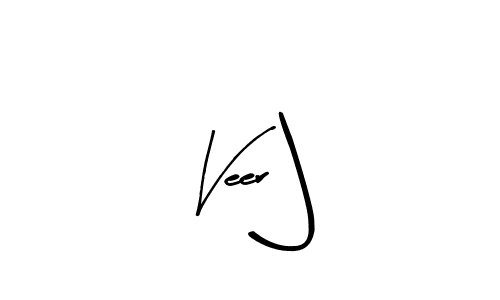 Design your own signature with our free online signature maker. With this signature software, you can create a handwritten (Arty Signature) signature for name Veer@. Veer@ signature style 8 images and pictures png