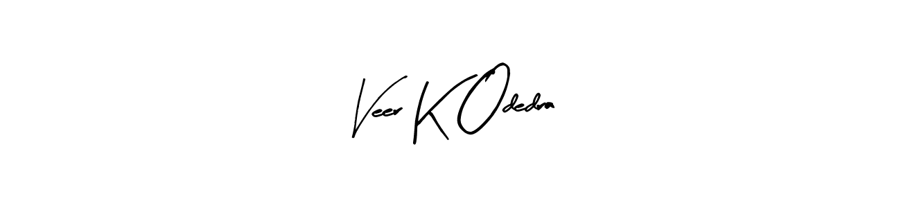 Also we have Veer K Odedra name is the best signature style. Create professional handwritten signature collection using Arty Signature autograph style. Veer K Odedra signature style 8 images and pictures png