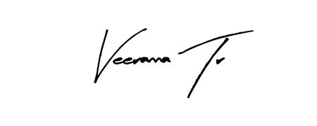 Veeranna Tr stylish signature style. Best Handwritten Sign (Arty Signature) for my name. Handwritten Signature Collection Ideas for my name Veeranna Tr. Veeranna Tr signature style 8 images and pictures png