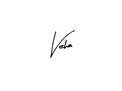 Arty Signature is a professional signature style that is perfect for those who want to add a touch of class to their signature. It is also a great choice for those who want to make their signature more unique. Get Veha name to fancy signature for free. Veha signature style 8 images and pictures png