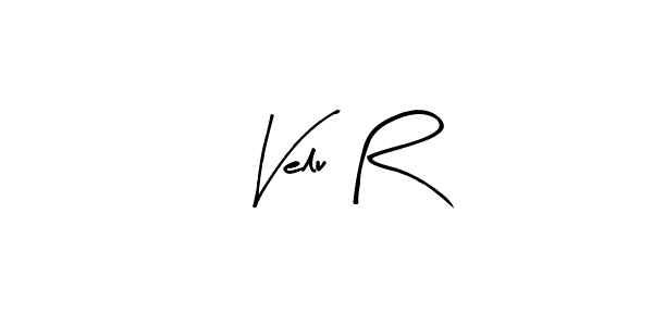 How to Draw Velu R signature style? Arty Signature is a latest design signature styles for name Velu R. Velu R signature style 8 images and pictures png