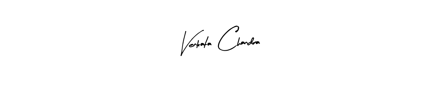 It looks lik you need a new signature style for name Venkata Chandra. Design unique handwritten (Arty Signature) signature with our free signature maker in just a few clicks. Venkata Chandra signature style 8 images and pictures png