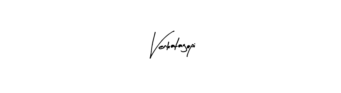 Make a beautiful signature design for name Venkatagopi. With this signature (Arty Signature) style, you can create a handwritten signature for free. Venkatagopi signature style 8 images and pictures png
