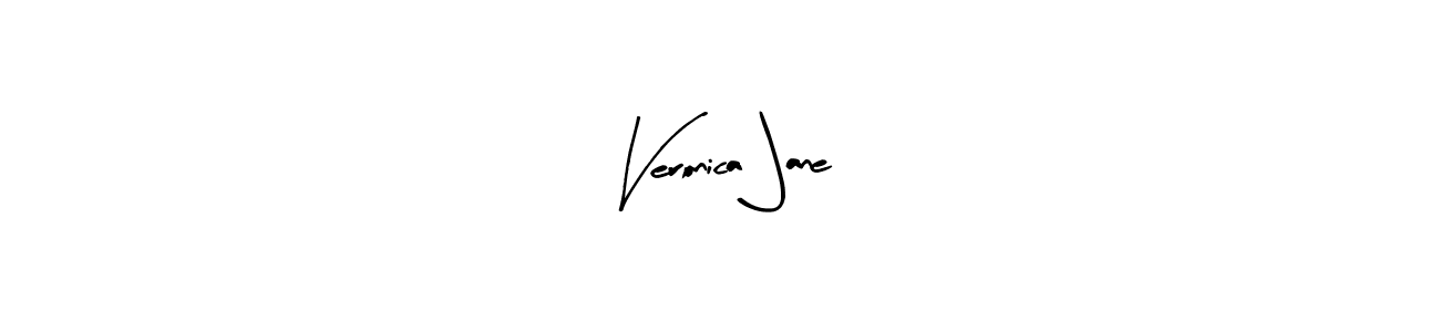 You should practise on your own different ways (Arty Signature) to write your name (Veronica Jane) in signature. don't let someone else do it for you. Veronica Jane signature style 8 images and pictures png