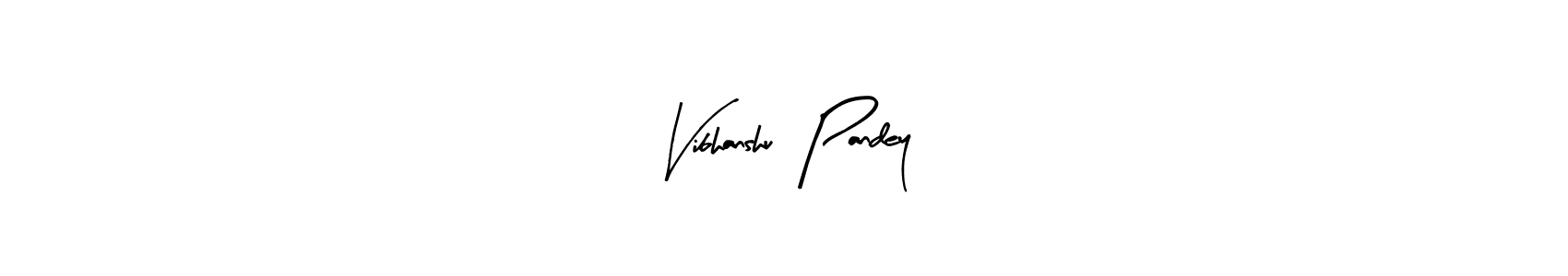 Also You can easily find your signature by using the search form. We will create Vibhanshu  Pandey name handwritten signature images for you free of cost using Arty Signature sign style. Vibhanshu  Pandey signature style 8 images and pictures png