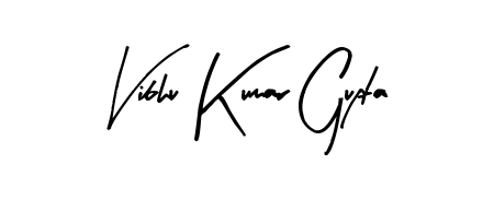 Make a beautiful signature design for name Vibhu Kumar Gupta. With this signature (Arty Signature) style, you can create a handwritten signature for free. Vibhu Kumar Gupta signature style 8 images and pictures png