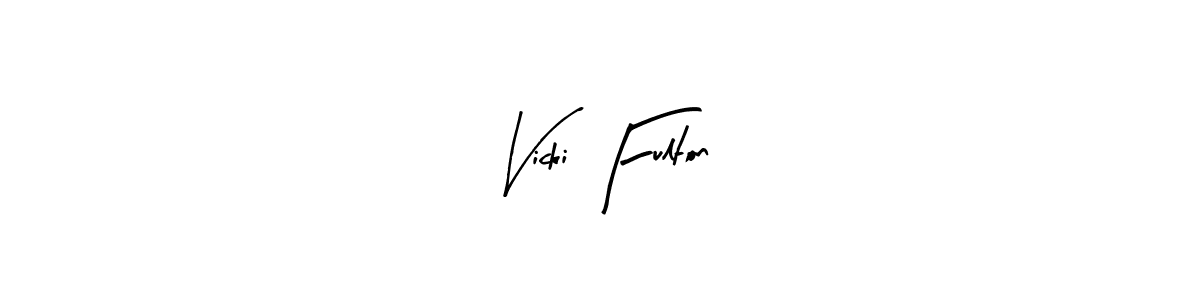 Check out images of Autograph of Vicki Fulton name. Actor Vicki Fulton Signature Style. Arty Signature is a professional sign style online. Vicki Fulton signature style 8 images and pictures png