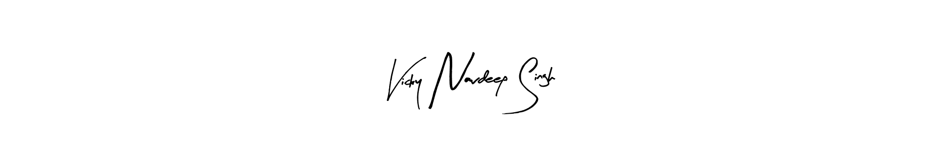 Also You can easily find your signature by using the search form. We will create Vicky Navdeep Singh name handwritten signature images for you free of cost using Arty Signature sign style. Vicky Navdeep Singh signature style 8 images and pictures png
